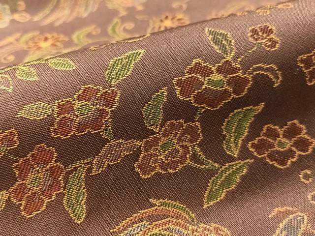 平和屋着物●全通柄 九寸名古屋帯 鳳凰花文 松坂屋扱い 正絹 逸品 CABL6377vp