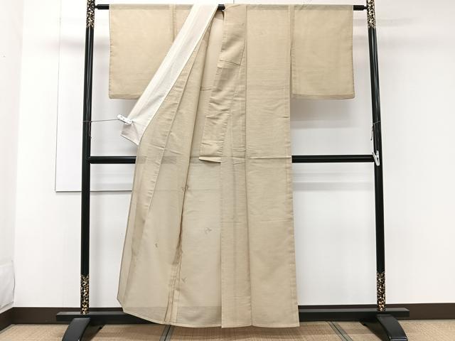 平和屋着物*夏物 訪問着 絽 スワトウ刺繍 総刺繍 銀杏文 洗える着物 CABL6824xi