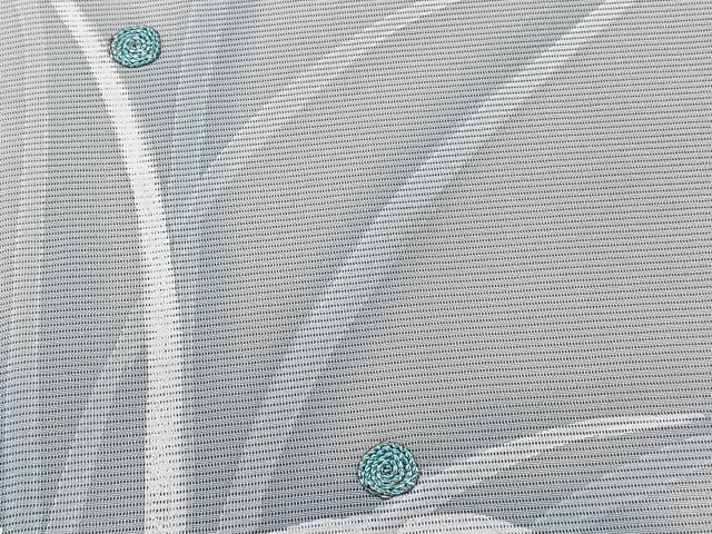平和屋着物*夏物 訪問着 絽 駒刺繍 草文 正絹 逸品 CABL6845xi