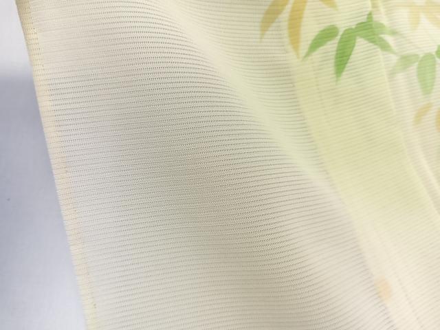 平和屋着物*夏物 訪問着 絽 手描き 枝草花文 正絹 逸品 未使用 CABL6847xi