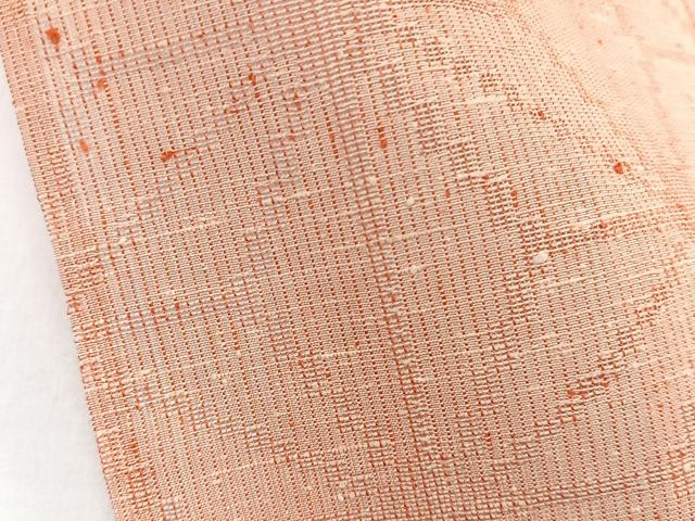 平和屋着物*夏物 紗紬 麻の葉文紋紗 霞文 正絹 逸品 CABL6908xi