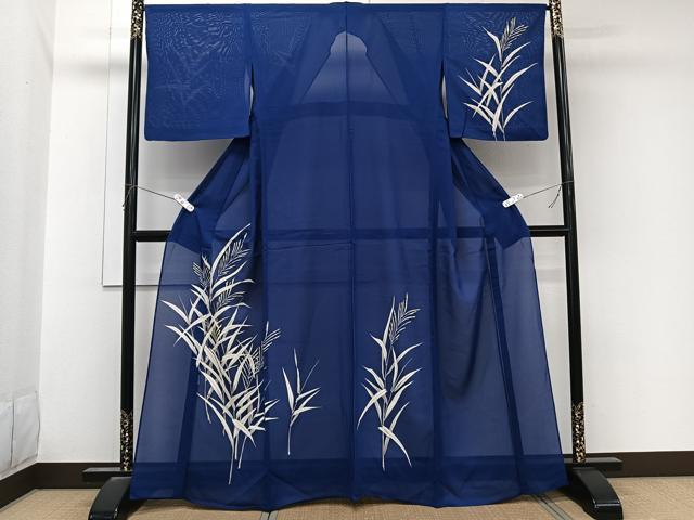 平和屋着物*夏物 訪問着 絽 枝草文 正絹 逸品 CABL6913xi