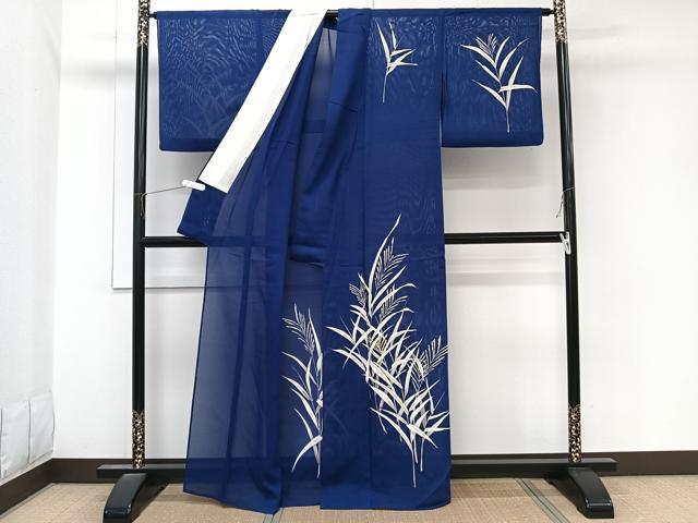 平和屋着物*夏物 訪問着 絽 枝草文 正絹 逸品 CABL6913xi