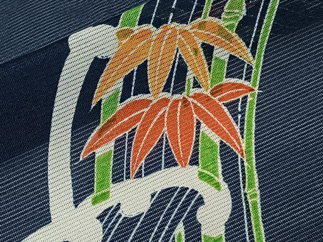 平和屋着物*夏物 訪問着 絽 立波笹竹文 洗える着物 CABL7136xi