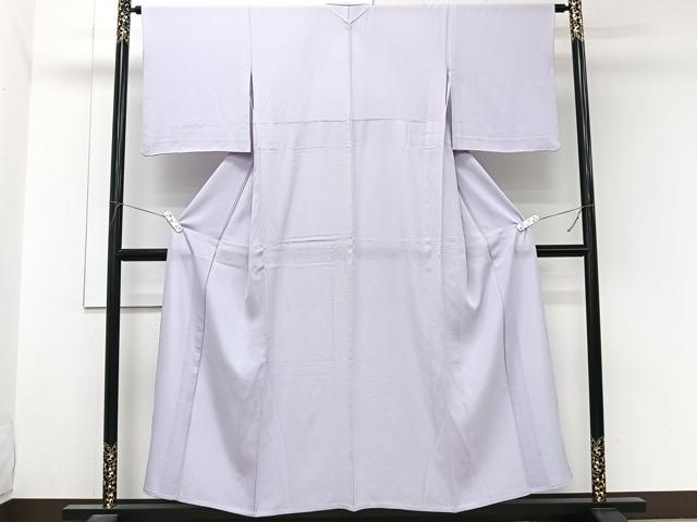 平和屋着物*夏物 色無地 絽 薄葡萄色 正絹 逸品 CABL7185xi