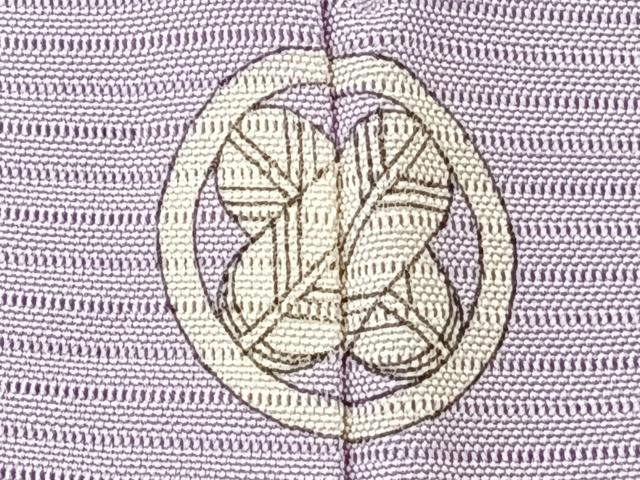 平和屋着物*夏物 色無地 絽 薄葡萄色 正絹 逸品 CABL7185xi