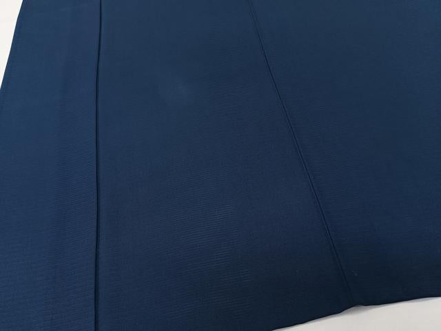 平和屋着物*夏物 色無地 絽 濃藍色 正絹 逸品 未使用 CABL7188xi