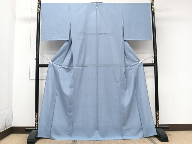 平和屋着物*夏物 色無地 絽 紅碧色 正絹 逸品 未使用 CABL7190xi