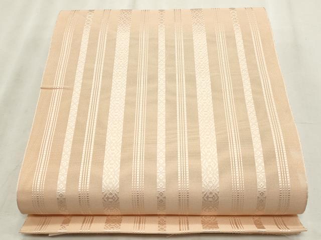 平和屋着物*夏物 本場筑前博多織 八寸名古屋帯 紗献上 伽羅色 正絹 逸品 CABL7211fb