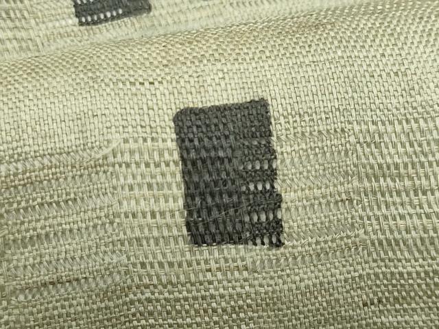 平和屋着物*夏物 Maru Factory 丸山正 九寸名古屋帯 抽象文様 正絹 逸品 CABL7259fb