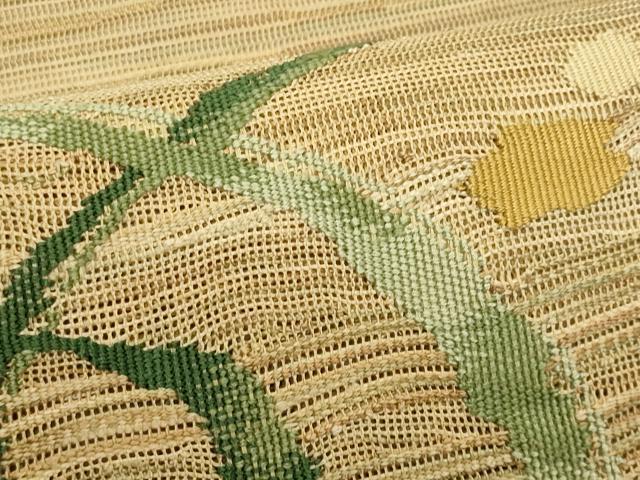 平和屋着物*夏物 八寸名古屋帯 抽象文様 正絹 逸品 CABL7590fb