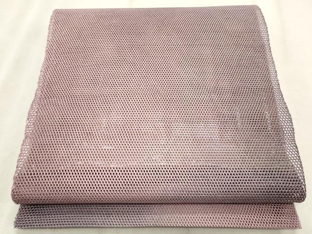 平和屋着物*夏物 八寸名古屋帯 組織 霞文 正絹 逸品 CABL7594fb