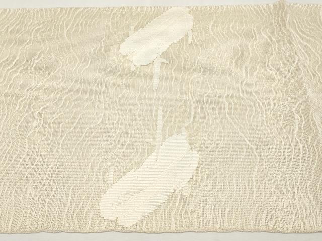 平和屋着物*夏物 太鼓柄袋帯 板橋文 正絹 逸品 CABL7628tx