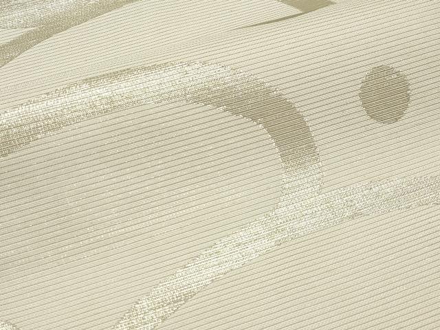 平和屋着物*夏物 西陣 川島織物 九寸名古屋帯 唐草文 金糸 正絹 逸品 CABL7736tx