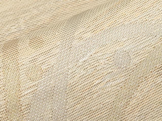平和屋着物*夏物 織物一筋名門 織悦 全通柄 本袋帯 草木文 金銀糸 正絹 逸品 CABL7781tx