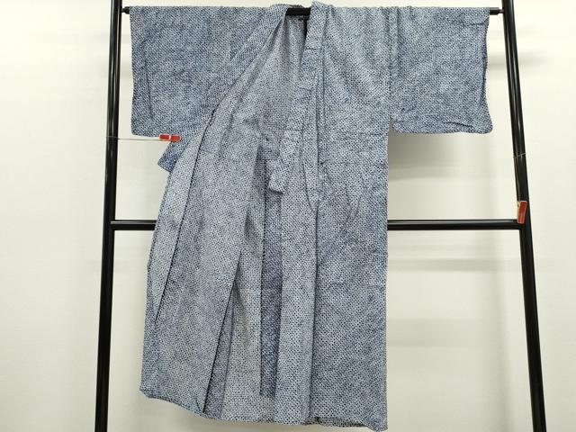 平和屋着物∴夏物 男性 浴衣 有松鳴海絞り 三浦絞り 綿 逸品 CABL8029ze
