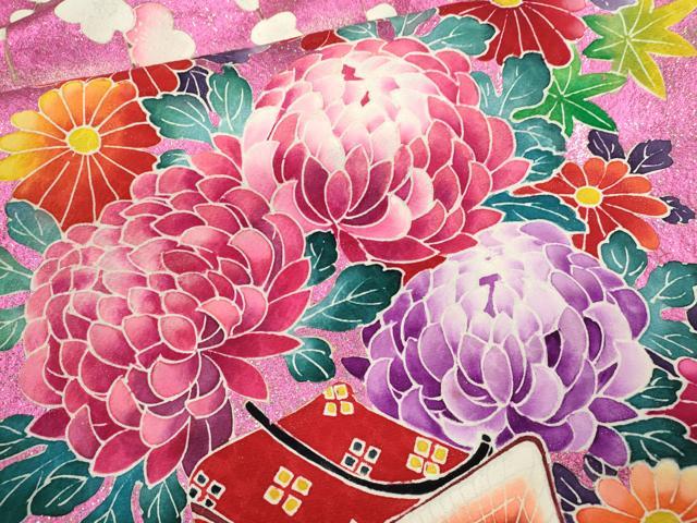 平和屋本店●色打掛 和装 婚礼 結婚式 花嫁 神社挙式 松竹梅花車文 金銀彩 仮絵羽 逸品 未使用 CABL8104ze