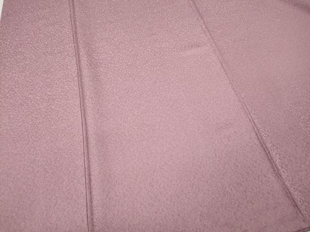 平和屋着物▼上質な色無地 紋意匠 石竹色 正絹 逸品 CABL8404ut