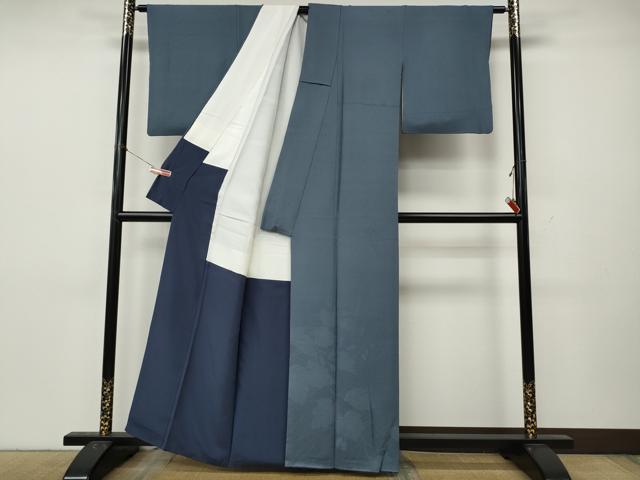 平和屋着物●無地絵羽訪問着 草花地紋 薄花色 正絹 逸品 CABL8494ut