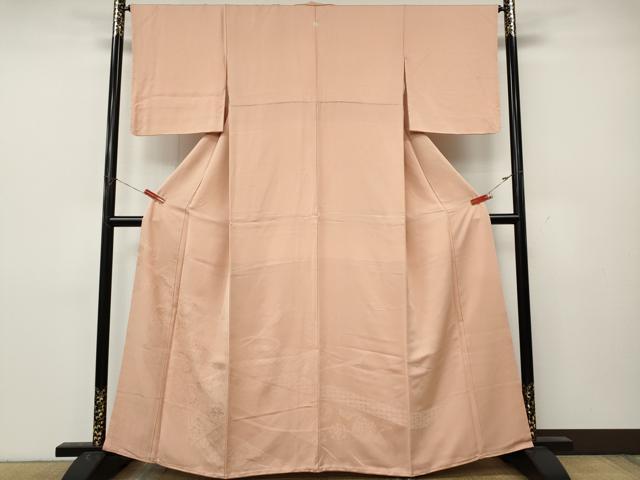 平和屋着物●豪華色留袖 熨斗花地紋 一斤染色 正絹 逸品 CABL8496ut