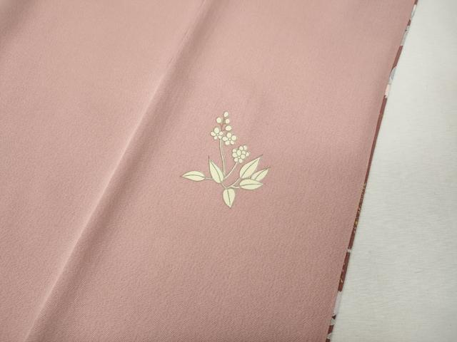 平和屋着物●訪問着 枝花文 暈し染め 金彩 鈴乃屋扱い 正絹 逸品 未使用 CABL8534ut
