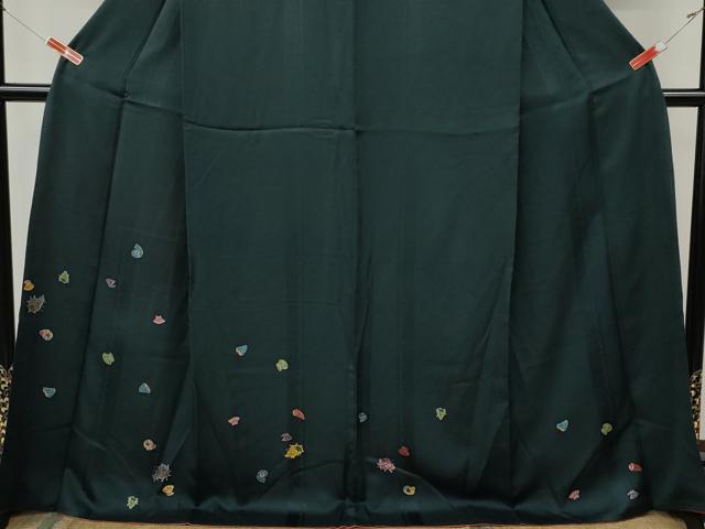 平和屋着物●訪問着 貝 ロング丈 正絹 逸品 CABL8594ut