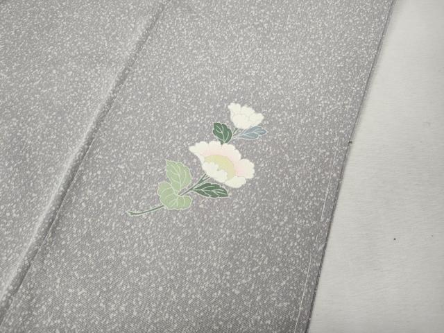 平和屋着物●訪問着 友禅 枝花文 暈し染め 正絹 逸品 未使用 CABL8741ut