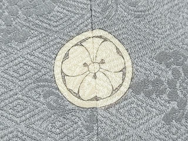 平和屋着物●訪問着 絞り 刺繍 草花文 金彩 正絹 逸品 CABL8791ut