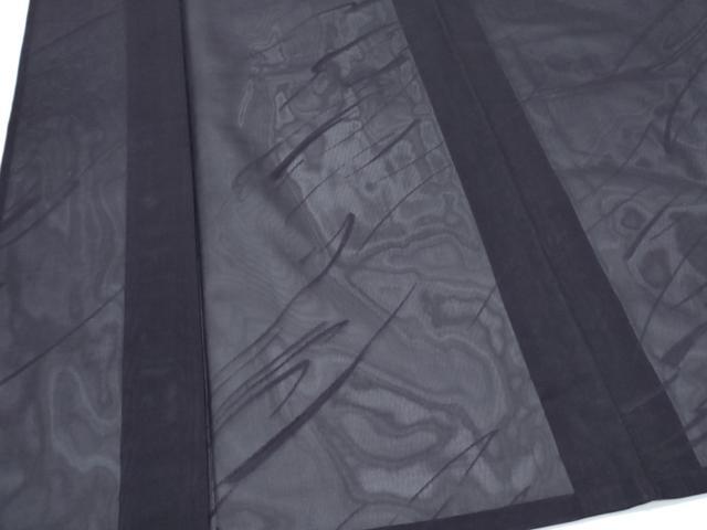 平和屋着物*夏物 色無地 抽象紋様 似せ紫色 正絹 逸品 CABL8802th