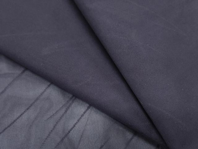平和屋着物*夏物 色無地 抽象紋様 似せ紫色 正絹 逸品 CABL8802th