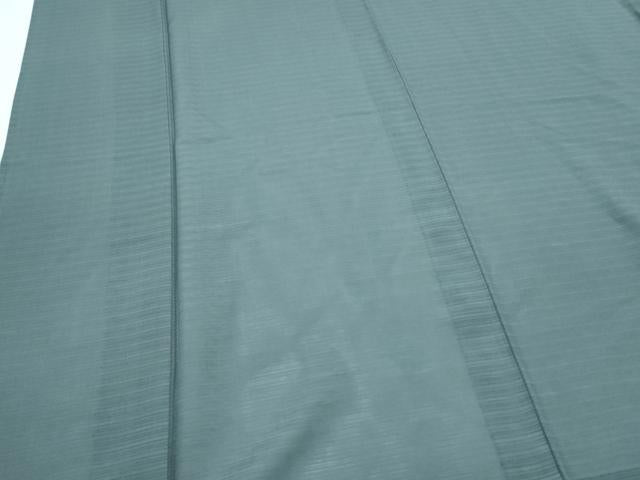 平和屋着物*夏物 色無地 絽 千草色 正絹 逸品 CABL8806th
