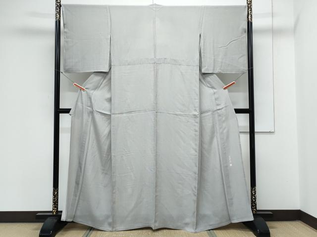 平和屋着物*夏物 伝統工芸師 服部光擴 江戸小紋 縦絽 角通し 正絹 逸品 CABL8825th
