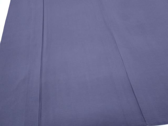 平和屋着物*夏物 色無地 絽 濃鼠色 正絹 逸品 CABL8828th