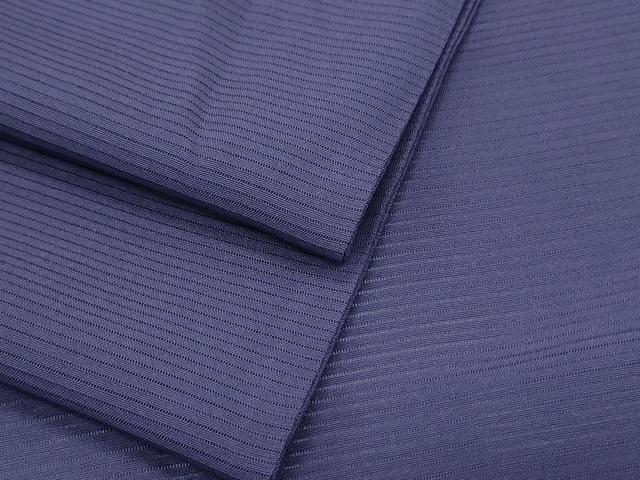 平和屋着物*夏物 色無地 絽 濃鼠色 正絹 逸品 CABL8828th