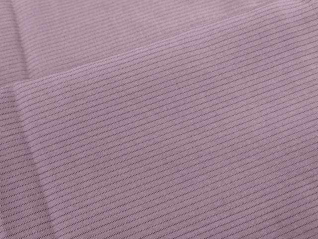 平和屋着物*夏物 色無地 絽 葡萄鼠色 正絹 逸品 CABL8829th