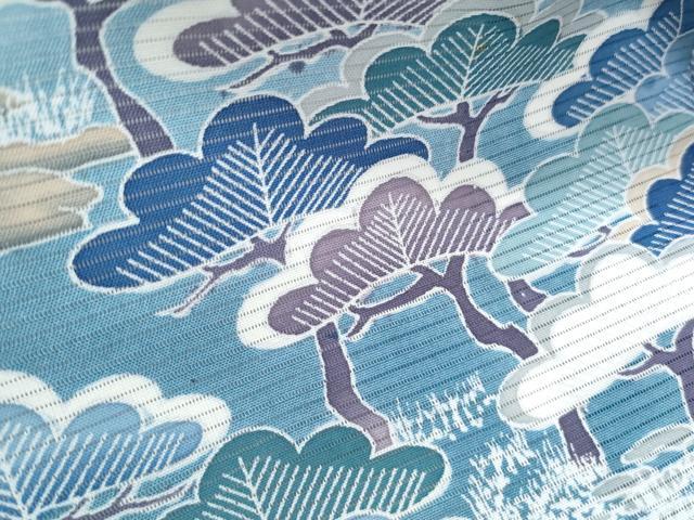 平和屋着物*夏物 黒留袖 絽 友禅 作家物 鴛鴦風景文 暈し染め 正絹 逸品 CABL8840th