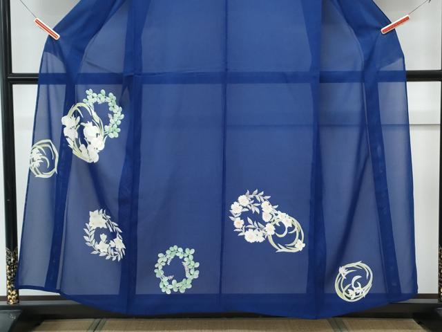 平和屋着物*夏物 訪問着 絽 花丸文 正絹 逸品 CABL8854th