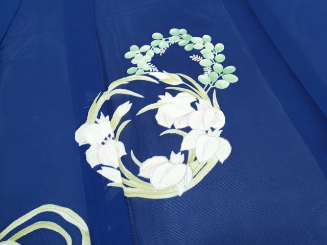 平和屋着物*夏物 訪問着 絽 花丸文 正絹 逸品 CABL8854th