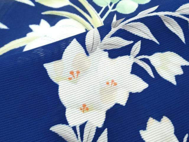 平和屋着物*夏物 訪問着 絽 花丸文 正絹 逸品 CABL8854th