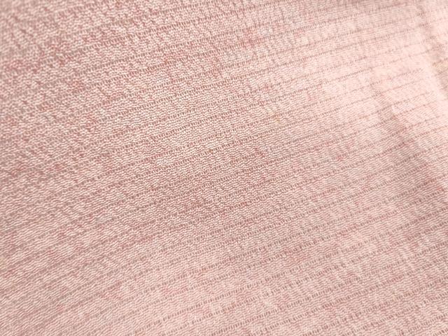 平和屋着物*夏物 小紋 絽縮緬 作家物 霞文 暈し染め 証紙付き 正絹 逸品 CABL8896th