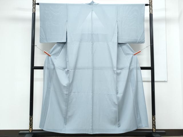平和屋着物*夏物 色無地 絽 秘色色 正絹 逸品 CABL8919th