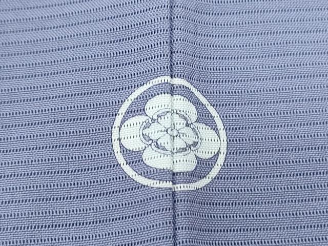平和屋着物*夏物 色無地 絽 藤紫色 正絹 逸品 CABL8929th