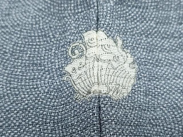 平和屋着物*夏物 江戸小紋 絽縮緬 鮫小紋柄 正絹 逸品 CABL8982th