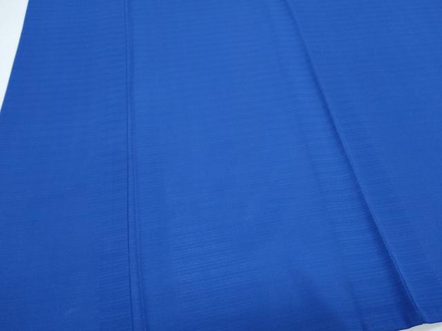 平和屋着物*夏物 色無地 変わり絽 瑠璃紺色 正絹 逸品 CABL9003th