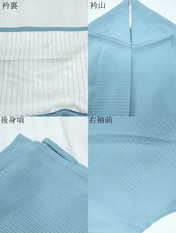平和屋着物*夏物 色無地 絽 浅縹色 正絹 逸品 未使用 CABL9006th