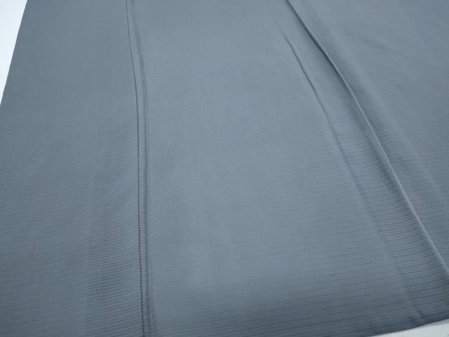平和屋着物*夏物 色無地 絽 濃鼠色 正絹 逸品 未使用 CABL9012th