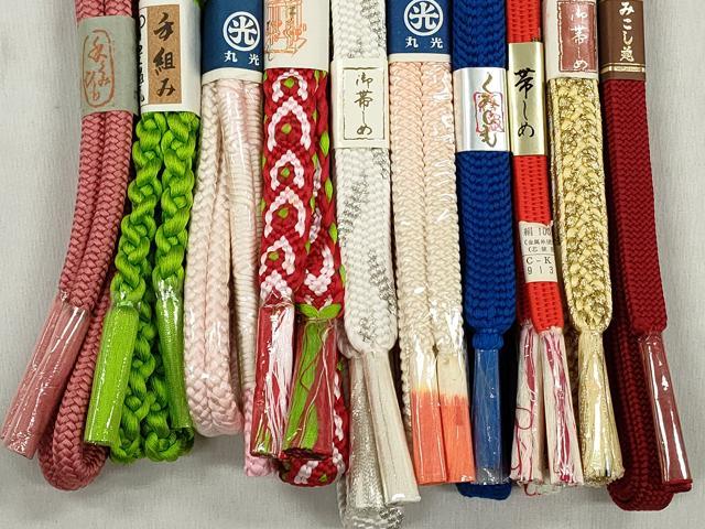 平和屋着物●和装小物 帯締め10本セット 唐組 鴨川組 礼装用 金銀糸 逸品 未使用 CABL9293qe