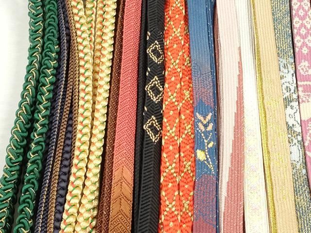 平和屋着物●和装小物 帯締め20本セット 高麗組 唐組 笹浪組 本貝の口組 金糸 逸品 CABL9337qe