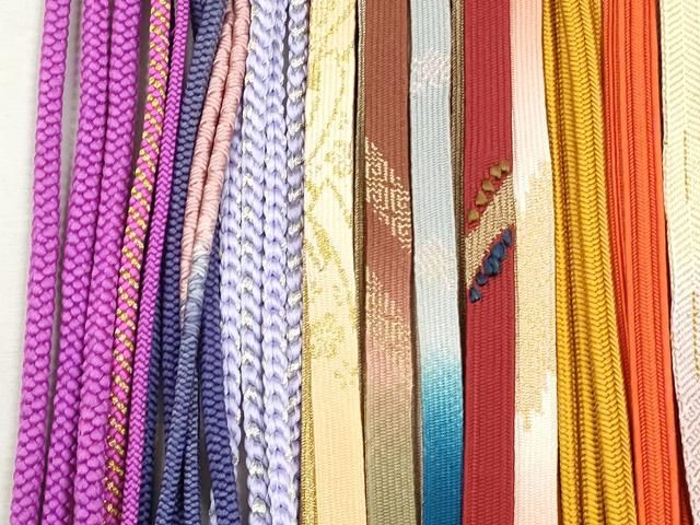 平和屋着物●和装小物 帯締め20本セット 高麗組 冠組 畝組 笹浪組 鴨川組 金銀糸 逸品 CABL9373qe