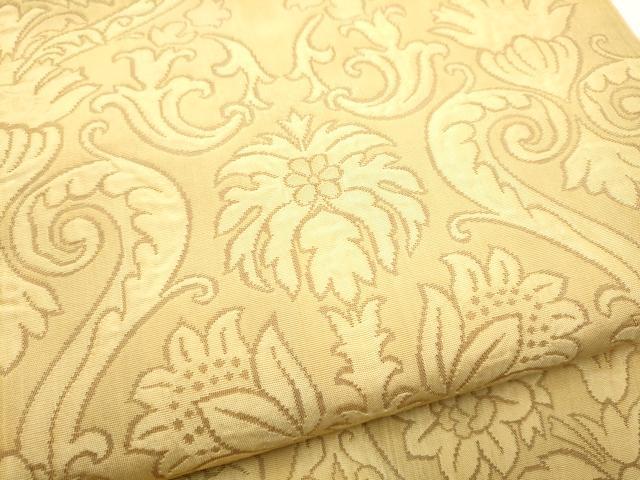 平和屋着物●西陣 川島織物 六通柄 本袋帯 更紗花文 正絹 逸品 CABL9784hy